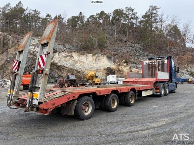  Volvo FH16 540 truck m/ 2006 Damm machine trailer