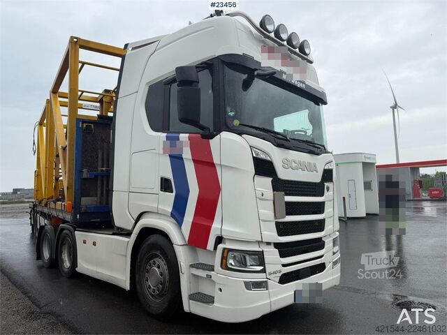  Scania S540 tractor with ADR approval and silver agreemen