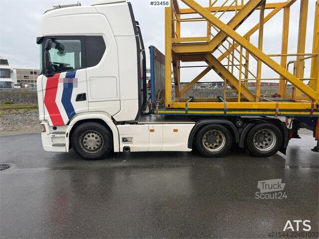  Scania S540 tractor with ADR approval and silver agreemen