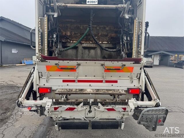 Bil for innsamling av avfall Scania P370 Waste Collection Truck with Washing System WA