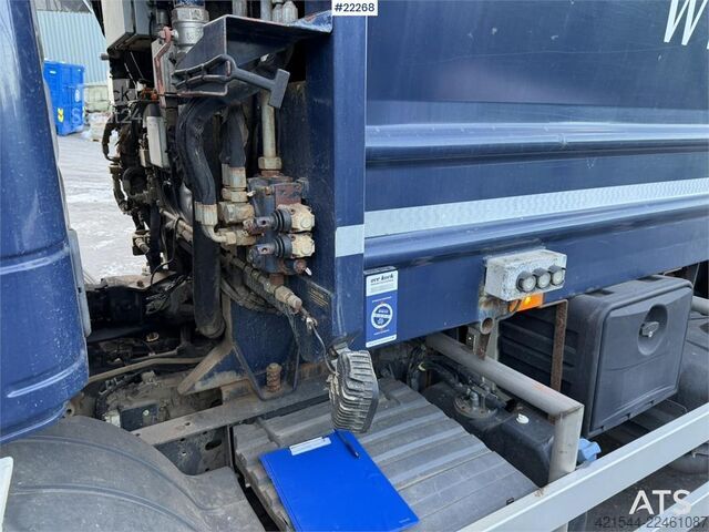 Bil for innsamling av avfall Mercedes-Benz Atego 1224, 2 compartment waste collection vehicle