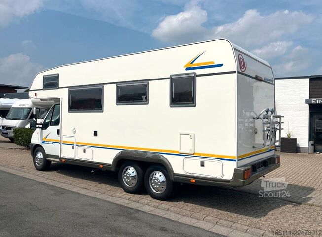 Alkovas kemperis EURAMOBIL A 695 VB - Etagenbetten - Garage - Markise - TV