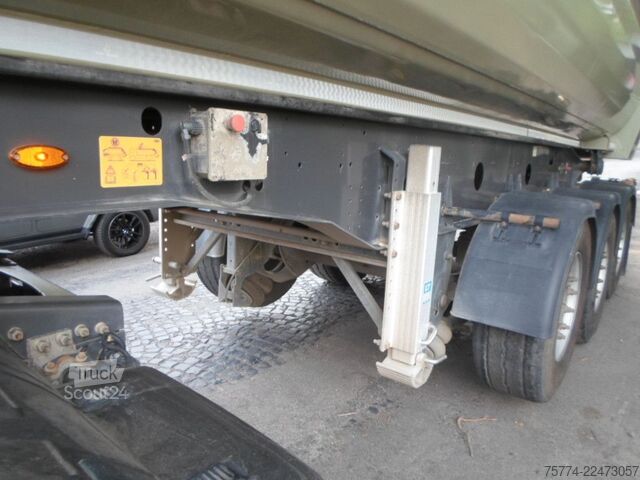 Semiremorcă basculantă MEILLER KISA 3/Stahlmulde/ca. 29 m/E-Verdeck