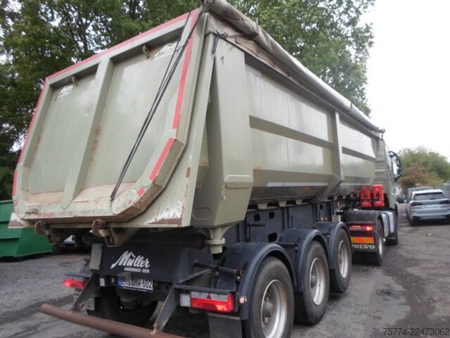 Pašizgāzēja puspiekabe MÜLLER STAHLMULDE/ ca. 28 m3