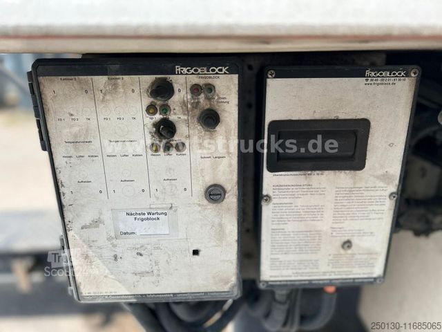 Koeltrailers FZ.U.LK-Techn. Tandem Kühlkoffer mit LBW