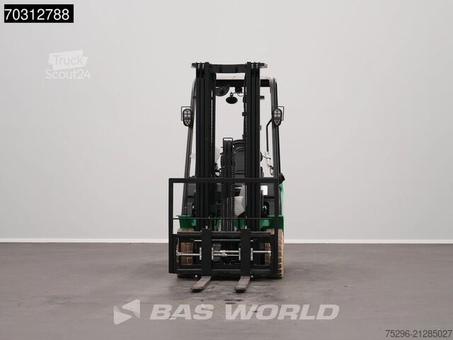 Carretilla elevadora Hangcha CPD18 Li-ion - Triplex - Free lift - Side shift