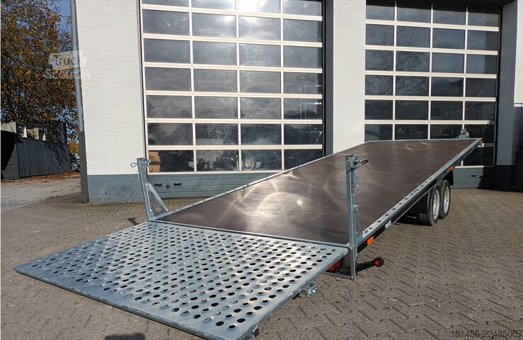Släpvagn för tunga maskiner Martz Universal GT KIPP 500/2 S 500x210cm