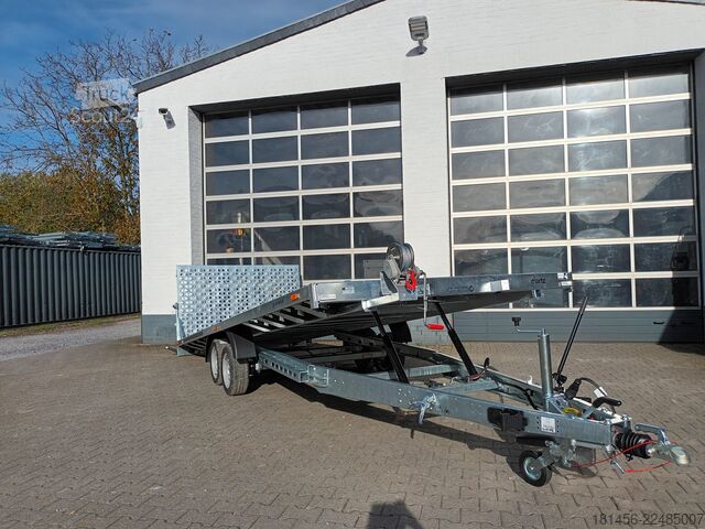 Släpvagn för tunga maskiner Martz Universal GT KIPP 500/2 S 500x210cm