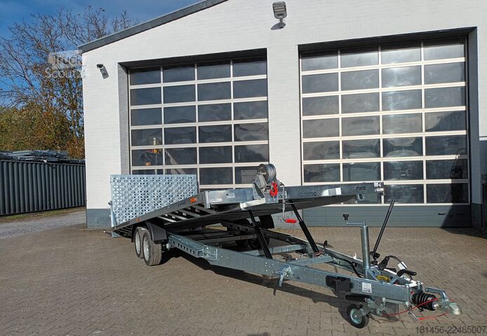 Släpvagn för tunga maskiner Martz Universal GT KIPP 500/2 S 500x210cm