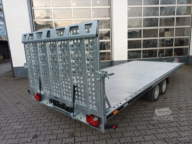 Autodraagwagen Martz GT KIPP 500/2 500x210cm Aluboden Klappe