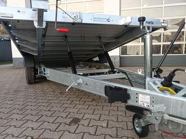 Autodraagwagen Martz GT KIPP 500/2 500x210cm Aluboden Klappe
