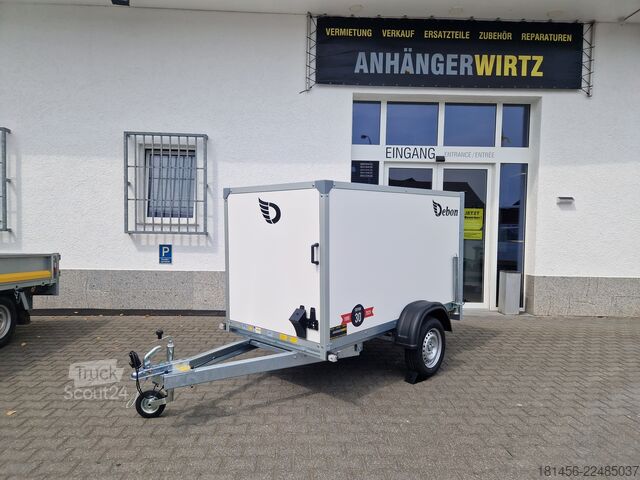 مقطورة سيارة Debon Trailers Roadster 220 750kg Kofferanhänger direkt