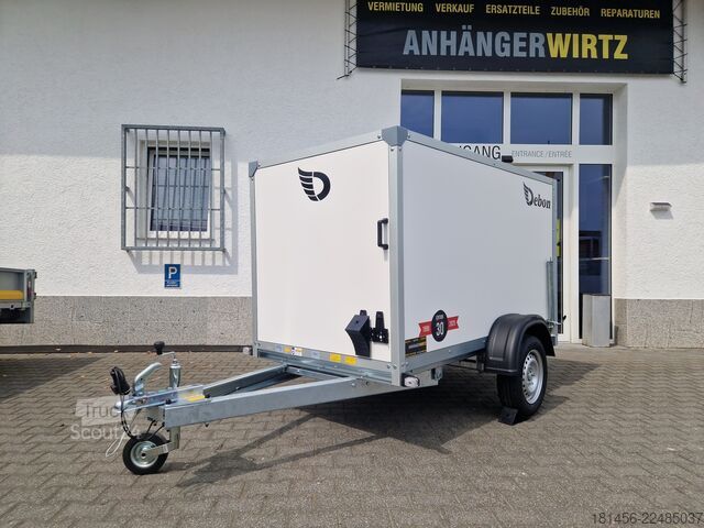 مقطورة سيارة Debon Trailers Roadster 220 750kg Kofferanhänger direkt