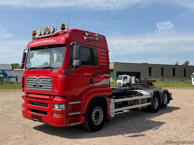 Система крюкообразных рычагов MAN TGA 28.430 6X2 HAAKARM