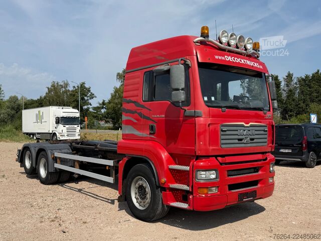 Система крюкообразных рычагов MAN TGA 28.430 6X2 HAAKARM