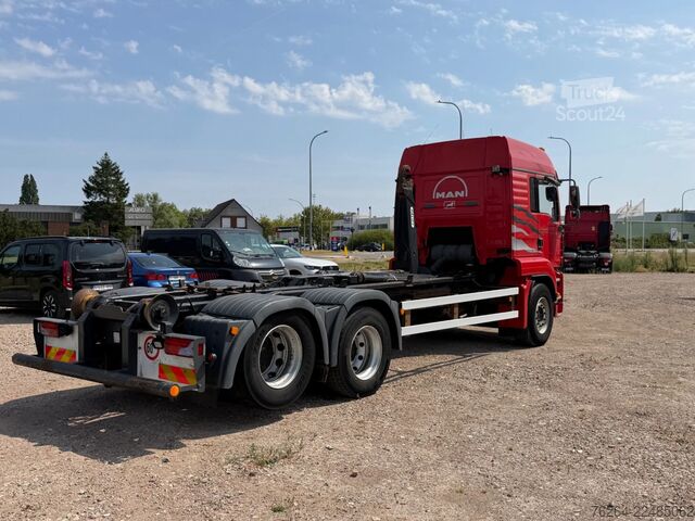 Система крюкообразных рычагов MAN TGA 28.430 6X2 HAAKARM