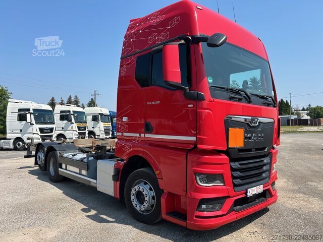 Camion con cassone intercambiabile MAN TGX 26.510 / BDF / CHASSIS / 2022