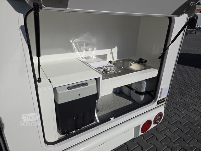 Araba römorku trailershop TMC 25 Mini Tommy schlafen campen reisen