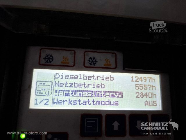 Refriģeratora puspiekabe Schmitz Cargobull Tiefkühler Multitemp Doppelstock Trennwand