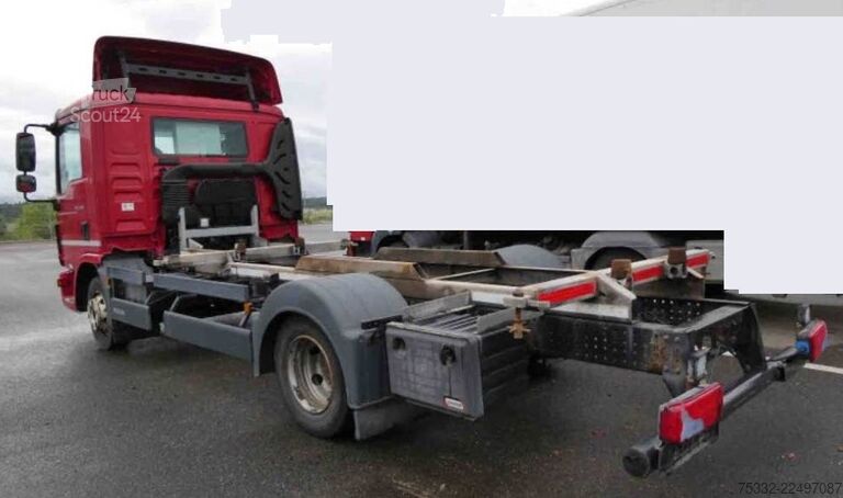Výmenný podvozok MAN TGL 8.180 LL BDF Chassis kurz Rdst 3,55