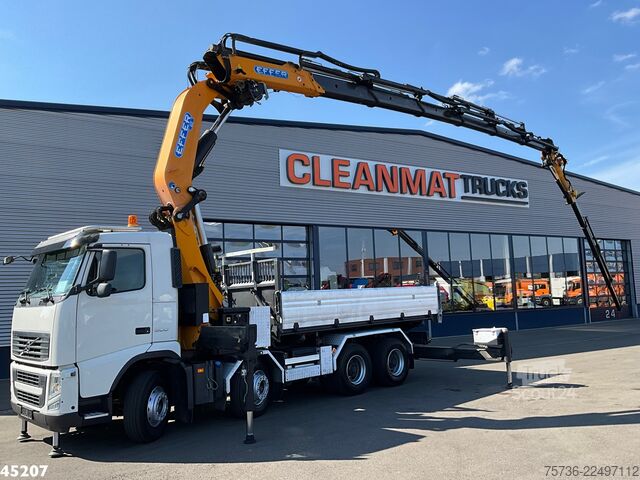  Volvo FH 500 8x4 Effer 65 Tonmeter laadkraan + Fly-Jib