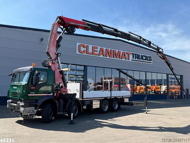  Iveco Trakker AD410T41 Fassi 80 Tonmeter laadkraan + ...