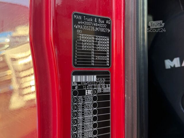 Standard trekkvogn MAN TGS 33.500 73t BLS, MOTOR NEU!, Retarder, Hydr.