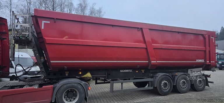 Semi-remorque benne SCHMITZ CARGOBULL SKI 24 SL 9,6, 1. Hand, D-Fzg. HU 03/27