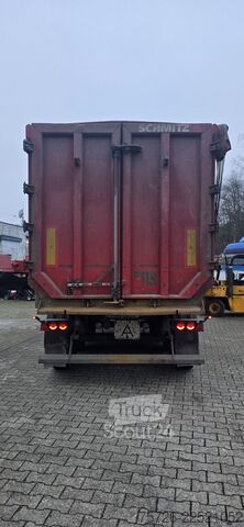 Semi-remorque benne SCHMITZ CARGOBULL SKI 24 SL 9,6, 1. Hand, D-Fzg. HU 03/27