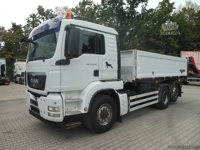 Саміоскид MAN TGS 26.440, 6X4H, MANUELL, EURO 5