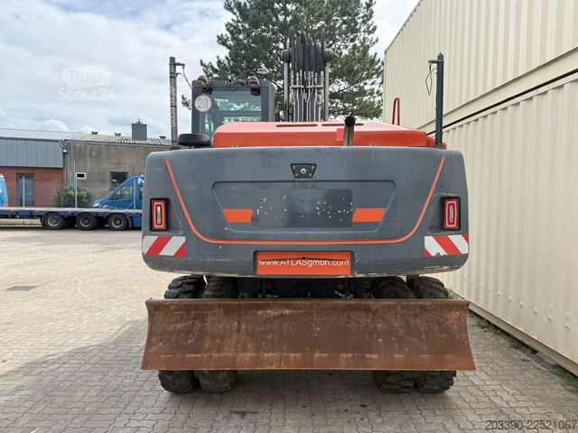 Mobiele graafmachine ATLAS 150W / Topcon GPS / 2015 BJ / 9.836 H