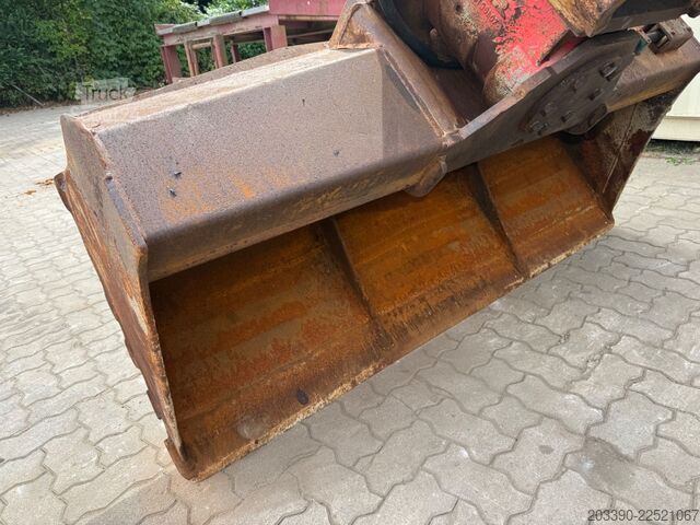 Mobiele graafmachine ATLAS 150W / Topcon GPS / 2015 BJ / 9.836 H