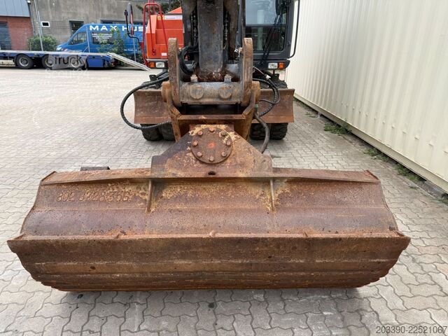 Mobiele graafmachine ATLAS 150W / Topcon GPS / 2015 BJ / 9.836 H