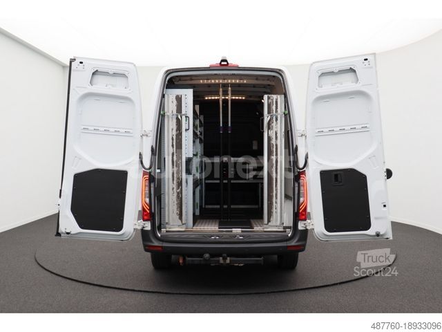 Bestelwagen met verhoogd dak MERCEDES-BENZ Sprinter 317 Automat *Seilwinde+Werkstatt* (2497