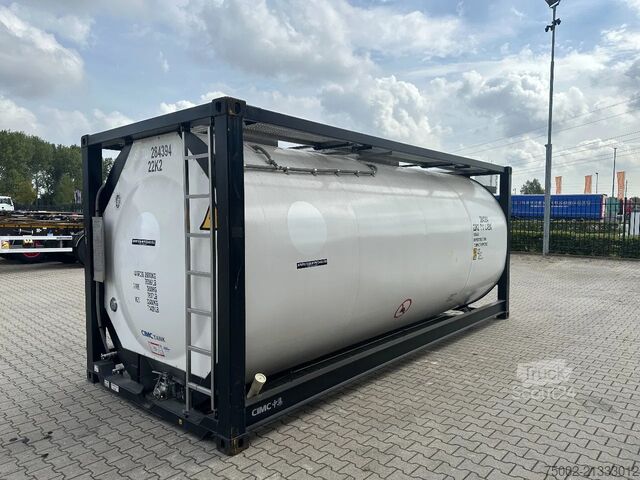 Tank container CIMC 20FT ISO /  25.030L - 1 comp. / L4BN / UN Porta...