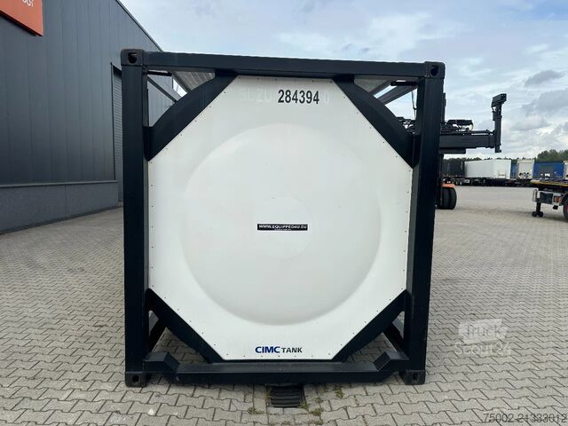 Tank container CIMC 20FT ISO /  25.030L - 1 comp. / L4BN / UN Porta...