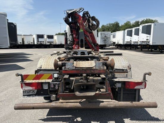 Kipper LKW SCANIA G480 6X2 ABROLLER MIT KRAN  ,RETARDER, EURO 5, SCHROTTGREIFER