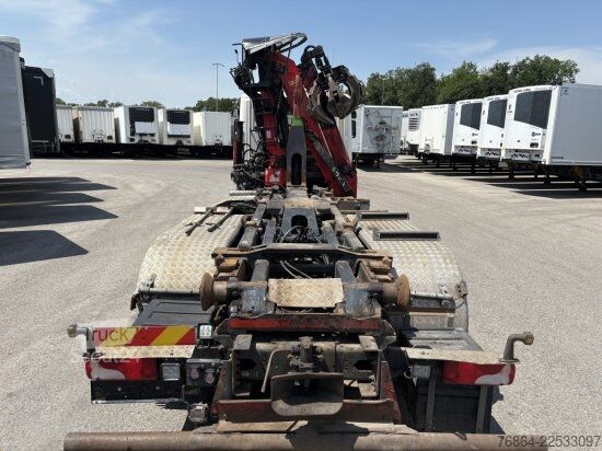 Kipper LKW SCANIA G480 6X2 ABROLLER MIT KRAN  ,RETARDER, EURO 5, SCHROTTGREIFER