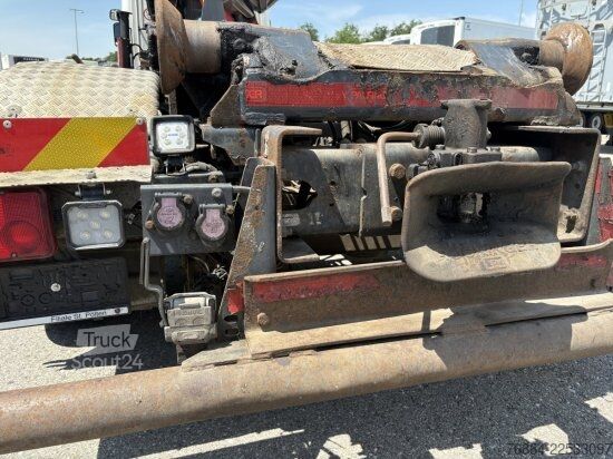 Kipper LKW SCANIA G480 6X2 ABROLLER MIT KRAN  ,RETARDER, EURO 5, SCHROTTGREIFER