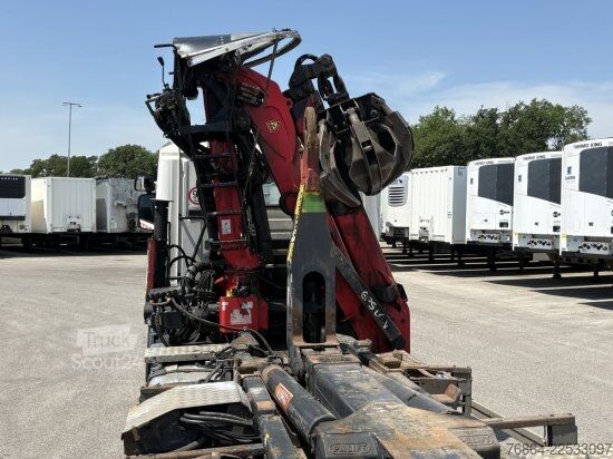 Kipper LKW SCANIA G480 6X2 ABROLLER MIT KRAN  ,RETARDER, EURO 5, SCHROTTGREIFER