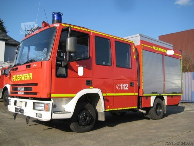 Itfaiye aracı IVECO FF 75E14 Feuerwehr LF 8/6 Magirus *TÜV 04-2027*
