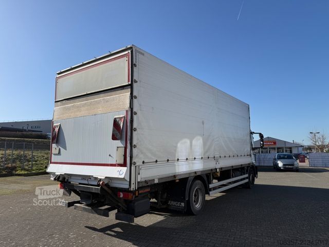 Φορτηγό πλατφόρμα με μουσαμά IVECO Eurocargo 160E28/P Plane& Spriegel E6C LBW 1500k