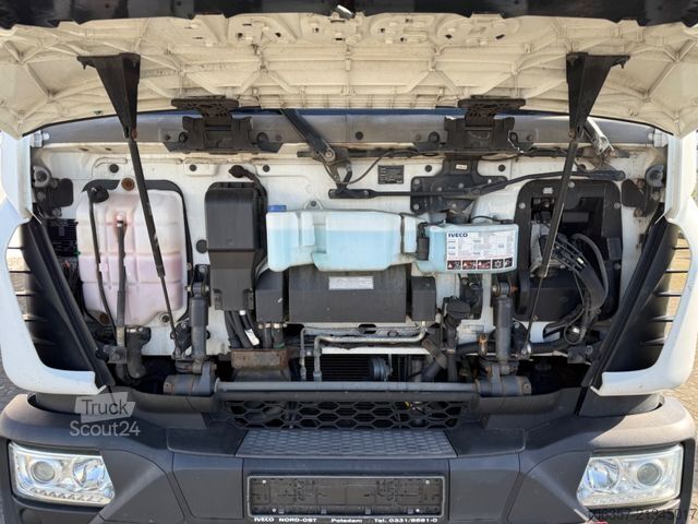 Φορτηγό πλατφόρμα με μουσαμά IVECO Eurocargo 160E28/P Plane& Spriegel E6C LBW 1500k