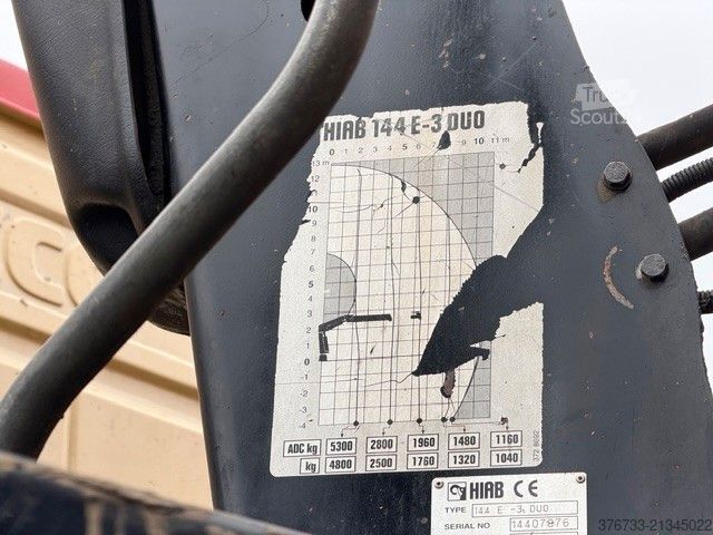 Üç taraflı damperli kamyon IVECO Trakker AD380T45 6x4 ¤5 manuell Intarder HIAB