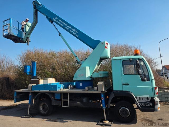 Lkw-Arbeitsbühne MAN L 2000 Wumag WT220* TÜV 2/27**Netto 19950 EUR
