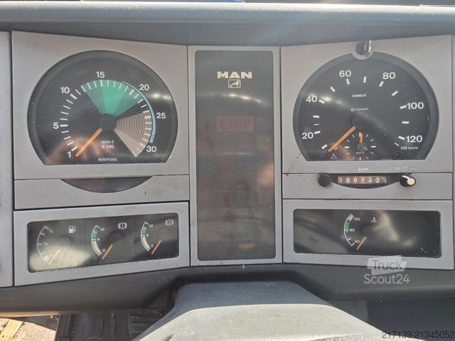 Lkw-Arbeitsbühne MAN L 2000 Wumag WT220* TÜV 2/27**Netto 19950 EUR