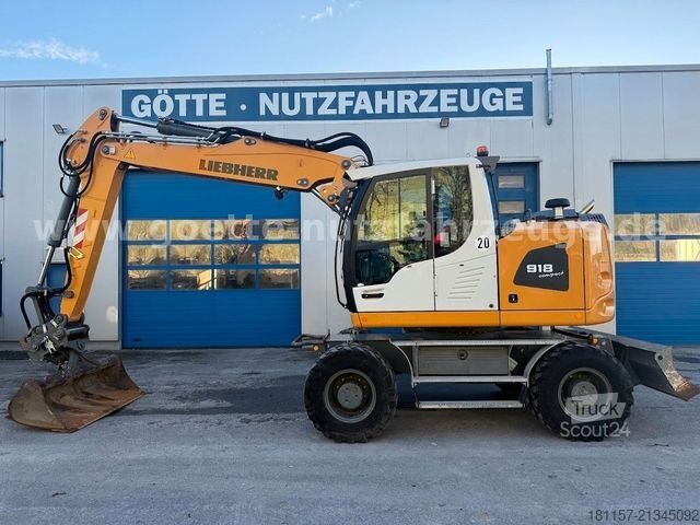 Kolový bagr LIEBHERR A 918 Compact Litronic G6.0-D*Kamera*ZSA*LIKUFIX