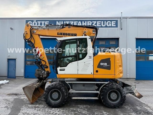 Kolový bagr LIEBHERR A 918 Compact Litronic G6.0-D*Kamera*ZSA*LIKUFIX