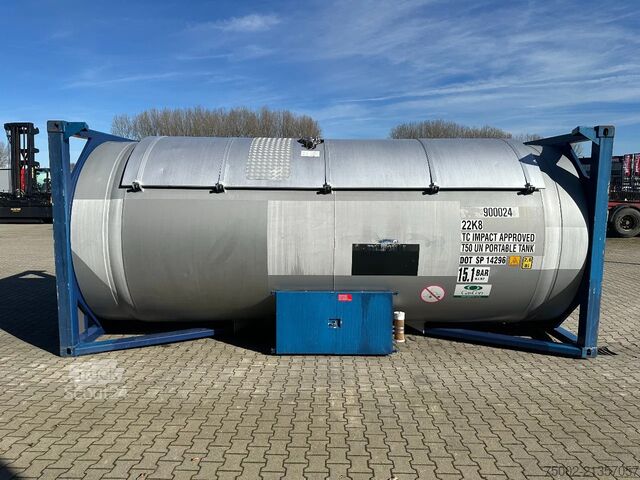 Contenitore cisterna Diversen 20FT ISO T50 Gastank / T50 / 25.000L / MAWP: 15...