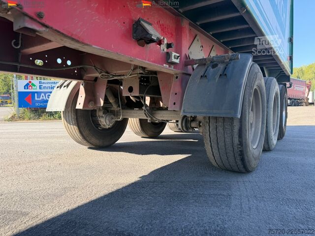 Semi-reboque basculante Langendorf SKA 24/29 Stahlmulde Liftachse Scheibenbremse BPW Achsen